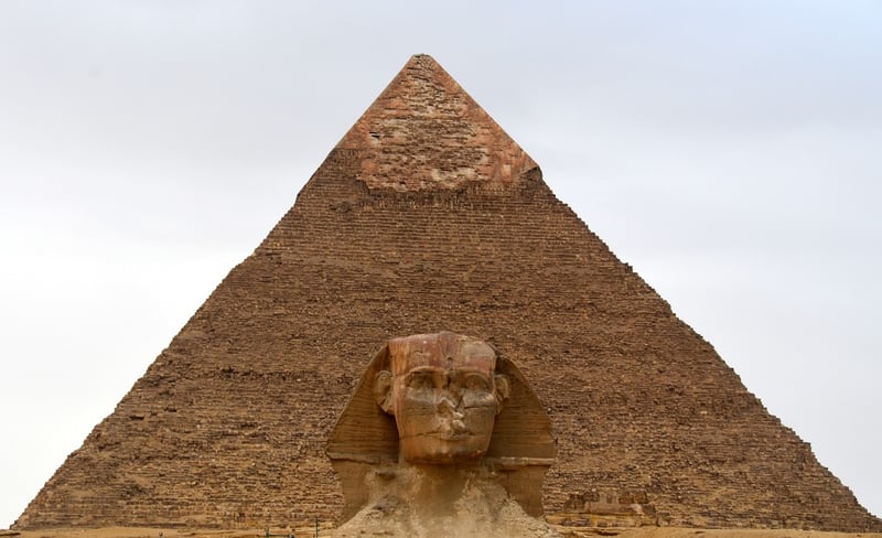 Pyramids of Giza, Egypt